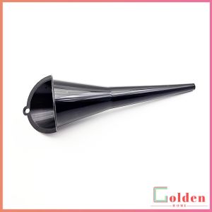Golden กรวยปากยาวเติมน้ำมัน และน้ำ แบบพกพา คุณภาพสูง วัสดุพลาสติก Car Refueling Funnels