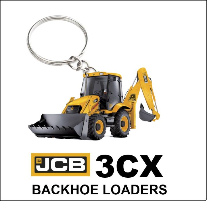 jcb 3cx backhoe loader keychain 2d case5800 johndeere Lazada
