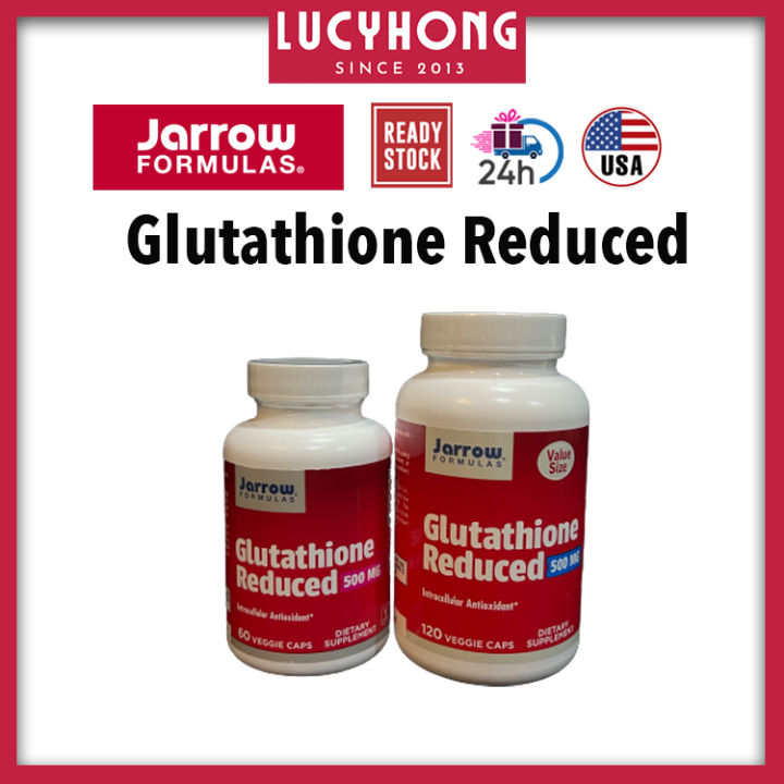jarrow formulas glutathione reduced Viên Uống Trắng Da Jarrow Glutathione Reduced 60 Viên Mỹ main image 1