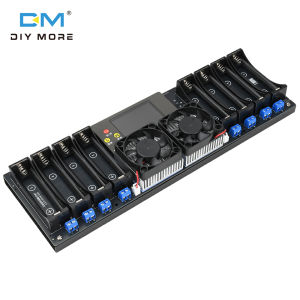 Diymore DC 12-19V 2.4 Inch Màn hình màu Với Đường Cong Hiển Thị 8-Kênh 18650 Dung Lượng Pin Nội Bộ Máy đo điện trở sạc tự động Và Xả