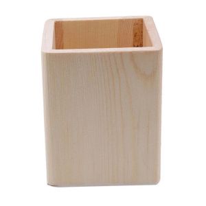 KECTTIO Đa chức năng Đáng yêu Văn phòng Hộp đựng bút chì Dụng cụ văn phòng Phụ kiện bàn Hộp đựng đồ Hộp đựng bút chì Hộp đựng bút Bằng gỗ