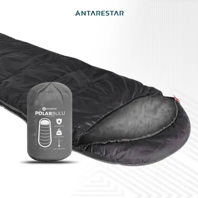ANTARESTAR Official - Sleeping Bag Polar Bulu Plus Matras Camping Outdoor