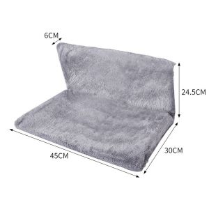 instock hammock bed cat cats hook hang beds bedgray window hook swing