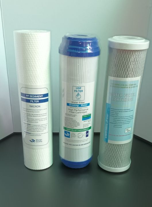 3pcs Set All 10 inch x 2.5inch SLIM 10 Standard Size Water Filter