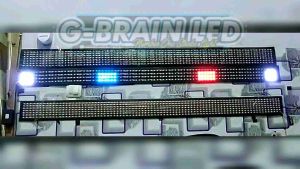 Modul Strobo Indonesia Teks 4 Baris LED WS2811