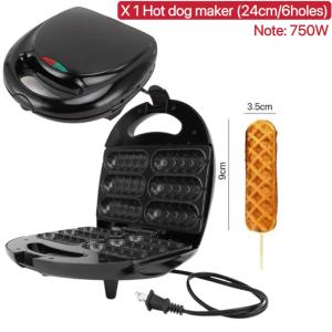 BINLU Sausage Maker - Hot Dog Sandwich & Dessert Machine for Party & Kitchen