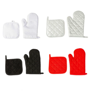 Oven Mitts And Pot Holder for Grilling and Baking Nonslip Thermal Insulation Gloves Slip Resistant Microwave Gloves