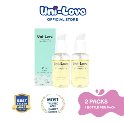 Unilove Moisturizing Natural Jooba Jojoba Oil 55ml Bottle of 2