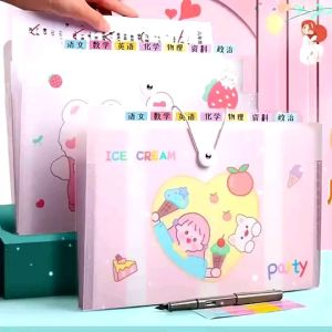 พร้อมส่ง แฟ้มเอกสาร 12ช่อง A4 ลายน่ารัก ใส่เอกสารได้เยอะจุใจ งานดี พลาสติกดี ไม่บาง แฟ้มกระเป๋า แฟ้ม ใช้จัดเก็บเอกสาร แฟ้มใส่เอกสาร อุปกรณ์การเรียน อุปกรณ์สำนักงาน แฟ้มโฟลเดอร์