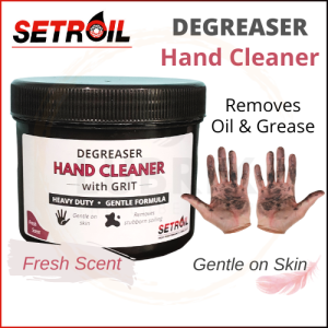 LUBRIX Setroil Hand Degreaser Cleaner Heavy Duty Hand Cleaner Automotive Grease Remover Oil Remover