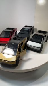Cyber Truck Metal Diecasts 1:36 Cybertruck Collection Decoration Off Road Vehicle Model Vintage 1:36 Pull Back Vehicles Collection