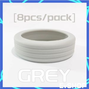 (8PCS/PACK) Silicone Luggage Wheel Cover Caster Shoes Protection Cover Wheels Guard Reduce Noise Suitcase Feet Caps