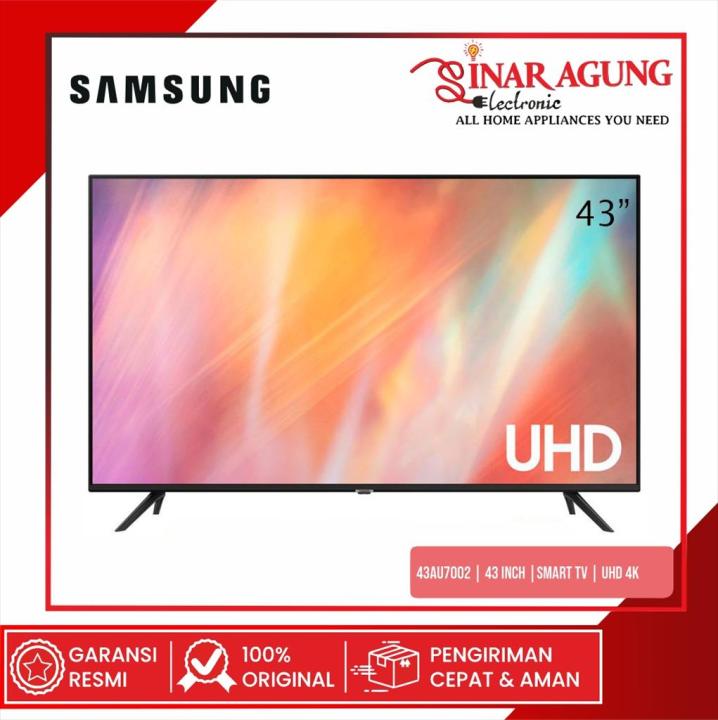 SAMSUNG 43AU7002 / 43-AU7002 LED SMART TV 4K UHD 43 INCH - 100% ORI ...