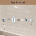 Replacement for Moen T2151 Brantford Posi-Temp Valve Trim Kit, Pressure Balancing Tub and Shower Lever Handle，Chrome. 