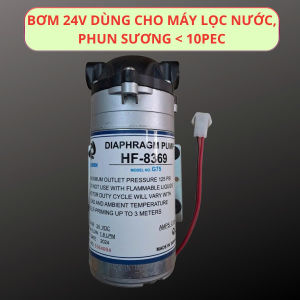 BƠM HEADON  8369 CÔNG SUẤT 24V DÙNG CHO MÁY LỌC NƯỚC.