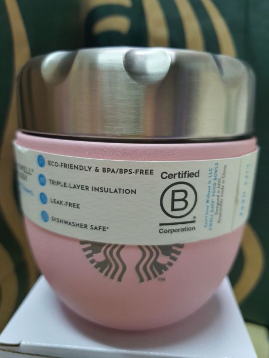 โถใส่อาหารสตาร์บัค Swell ++ของแท้++ | Lazada.co.th