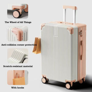 PG Travel Luggage 20/24 Inch Cabin Luggage Travel Bag ABS+PVC Suitcase Luggage Lightweight Suitcase