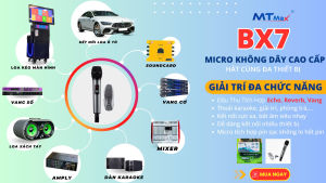 [SALE SỐC -30%] Mic Hát Karaoke Không Dây Tốt Nhât Đáng Mua Nhât 2024  Micro Karaoke Giá Rẻ Chất Lượng Âm Thanh Sống Động  Bộ Micro Không Dây Cao Cấp MTK 1A+ 6 Chức Năng Thông Minh  Chỉnh Được Bass-Treble-Echo Trên Thân Mic  BH 12T
