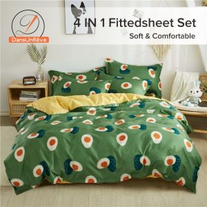 Dansunreve 1pc Floral Duvet Cover Queen/King Quilt Cover Breathable Cartoon Comforter Cover Single Super King For Kid/Adult