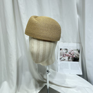 New French Straw Berets Women Woven Sun Hat Beach Outdoor Japanese Retro Beret Womens Fashion Hot Selling Medicine Box Hat
