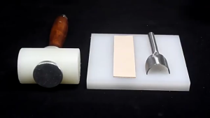 Leather Crafting Half Round Cutter Punches 7Pcs Steel Leather Half-Round Cutter Punch for Belts and Bags