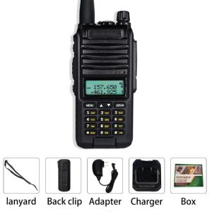 Baofeng BF-A58S Tri Band IP57 Waterproof Walkie Talkie 136-174/200-260/400-520MHz 128 Channel Portable Two Way Radio Handheld FM Transceiver CB Ham Radio Station 20km