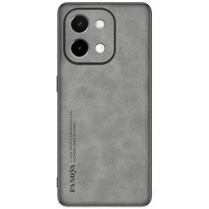 เคสสำหรับ Vivo Y28 4กรัม Y28 Y 28 2024หนังแกะเนียนเคสเคสมือถือสีแมทหนังนิ่มหรูหรากันกระแทกฝาหลังป้องกันทุกสัดส่วนนิ่ม