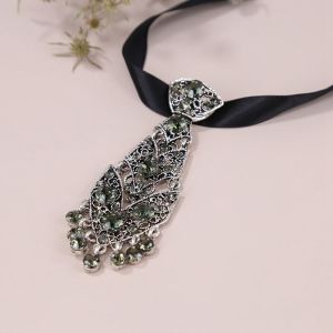 NBANLIKE Formal Wear Accessories Shiny Crystal Necktie Wedding Tie Diamond Men Ties Metal Rhinestone Necktie Women Necktie Formal Business Ties