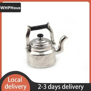 [COD] WHPHous Ship within 24 hours 1 12 Dollhouse Miniature Tea Kettle Tea Pot Pretend Play Furniture Toys