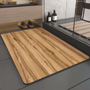 (DIYMO)Bathroom Mat Diatom Mud Mat Non-slip Super Water absorbent pad Kitchen Floor Mat Bathroom Rug Doormat Floor Mat Toilet Carpet Home Decor Mat Quick-Drying diatomite Mat Safe Technology Floor Mats Water Absorption Carpet