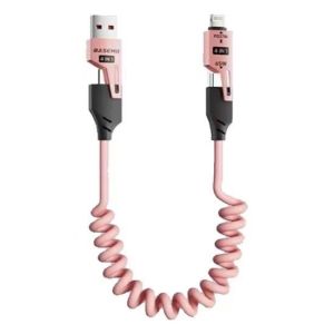 IMI สายชาร์จเร็ว 65W 4 in 1 Cable Fast Charge Type-C  สายชาร์จในรถ สายชาร์จแบบยืดหดได้