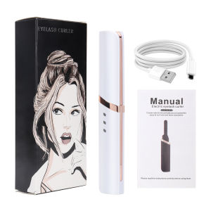 DECINIEE Electric Heated Eyelash Curler USB Rechargeable Eyelashes Curler Quick Heating Natural Eyelash Curler Long Lasting Makeup Tools