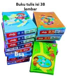PROMO   BUKU TULIS SIDU 58 LEMBAR / BUKU TULIS BERGARIS [PACK-10 BUKU] / 5 BUKU   MURAH