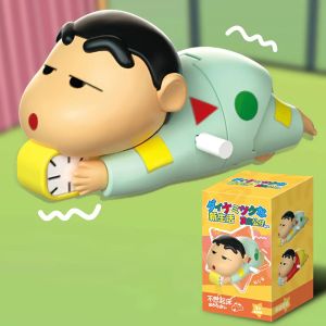 Đồ chơi Shin cậu bé bút chì đồ chơi vặn cót Shin vô tri đồ chơi đồng hồ Shin bò siêu đáng yêu - Happy Home 4U