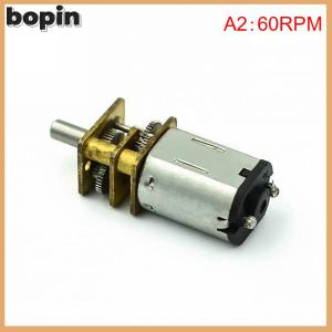 Bopin Micro N20 Gear Motor Slow Speed Metal Gearbox Reducer Electric Motor DIY Toy