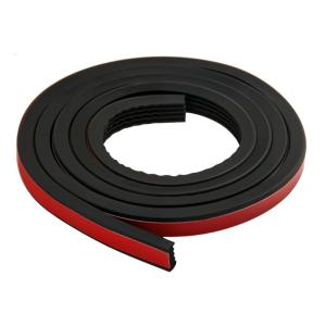 Auto Adhesive Car Partition Weatherstrip With Reinforced Rib Structure Noise Reduction Thermal Resistant -40℃ To +80℃