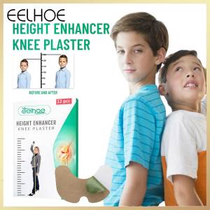 Eelhoe Height Growth Patch Promote Bone Growth Conditioning Body Promote Slow Development Sticker Adults Children Teenager Taller Height Increase Height Growth Supplement Promote Bone Growth Promote Auxin Prolong Bone Line Closure Adult Children 12pcs