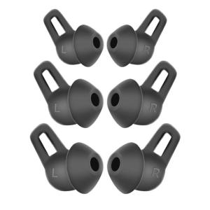 6ชิ้นซิลิโคนปลายหูสำหรับ Freelace Pro หูฟังหลากสีปลายหูฟังเอียร์บัดที่สอดหูสำหรับหูฟังกันลื่น