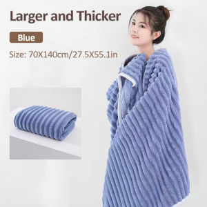 Bath Towel for Adult Makapal Super Absorbent Quick Drying Large Towel Bath Towel Hotel Quality Microfiber Bath Towel Coral Fleece Bath Towel Soft Antibacterial Non-linting Household Mother and Baby Grade Bath Towel Beach Towel New Year Christmas Gift