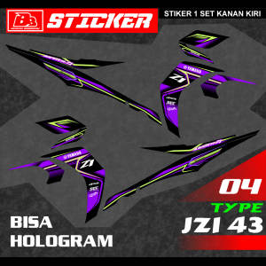 STICKER PREMIUM STIKER MOTOR STRIPING YAMAHA JUPITER Z1 JZI 43