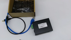 POE Separator POE Splitter Metal Case 12V 5A 10/100/1000Mbps RJ45 Power Supply High Efficiency for Networking Connection