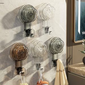 AUTOCARE X Punch-Free Rotating Suction Cup Hook Moisture-proof Wall Mounted Traceless Sucker Hook Portable Reusable Robe Hook Bathroom