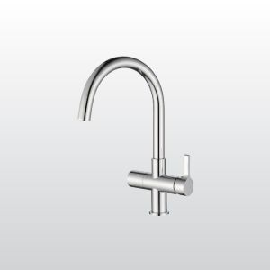 Vòi rửa chén Malloca K150DW - Tích hợp nước uống - Đồng thau mạ Chrome - Bảo Hành 3 Năm - Hàng Chính Hãng