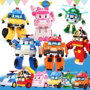 พร้อมส่ง ของเล่นเด็ก “Robocar Poli” หุ่นยนต์ของเล่น ของเล่นเปลี่ยนรูป หม้อแปลงไฟฟ้าหุ่นยนต์ดึงกลับ