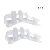 VTTO 2Pcs=1Pair Hard Silicone Toe Finger Separator Hallux Valgus Orthopedic Spacers Bunion Overlapping Hammer Foot Corrector