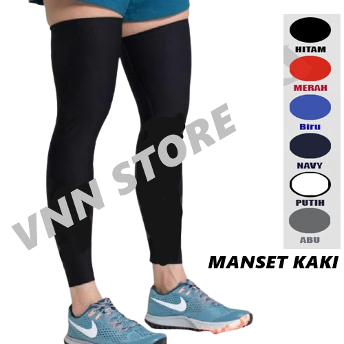 LEG SLEEVE LEG WARMER MANSET KAKI PELINDUNG LUTUT SET OLAHRAGA