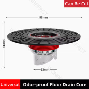 Large Size Floor Drain Core Insect-proof Odor-proof Floor Drain Core Bathroom Floor Sewer Hair Interceptor Accessories For Fast Drainage