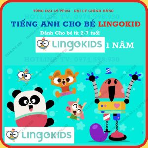 Lingokids – Phần mềm học Tiếng Anh cho bé từ 2-6 Tuổi ( 1 năm)