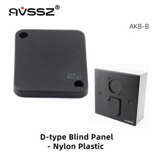 AVSSZ D-type Powercon XLR Speakon Module Plugging Plate Blind Plate For 86 Panel Jumper Board Information Stage Cable Car