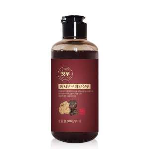 【Make your hair younger】black hair shampoo Anti-dandruff and anti-itching silicone oil white hair turn black hair herbal natural polygonum multiflorum shampoo polygonum multiflorum grey hair shampoo shampoo for white hair chinese herbal hair shampoo